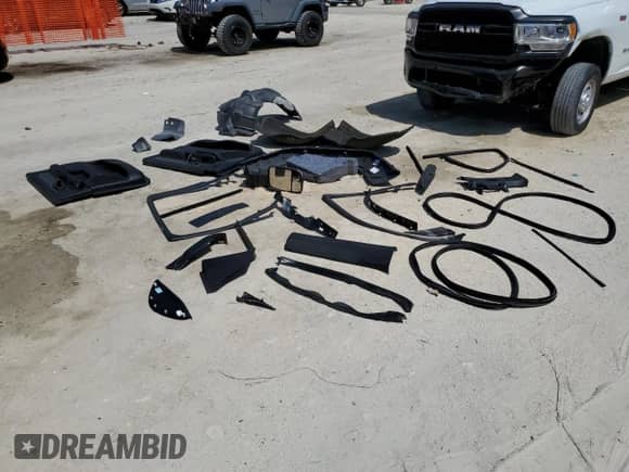 2021 Ram 1500 Big Horn with VIN 1C6RREFM6MN814934, listed as a Copart auction lot 57633925 with 57,154 mi miles and Salvage title. Bid and sale history available at DreamBid. Image 12.