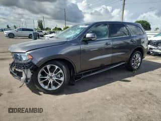 2020 Dodge Durango GT with VIN 1C4RDHDG1LC301378, listed as a Copart auction lot 71737535 with Not provided miles and Salvage title. Bid and sale history available at DreamBid. Image 1.
