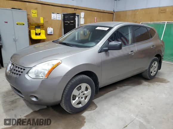 2009 Nissan Rogue S with VIN JN8AS58VX9W181859, listed as a Copart auction lot 70395095 with 104,946 mi miles and Clean title. Bid and sale history available at DreamBid. Image 1.