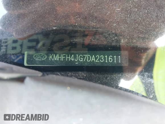 2013 Hyundai Azera с VIN KMHFH4JG7DA231611, выставлен на аукционе IAAI как лот 43260964 с пробегом 86 421 миль миль и . История ставок и продаж доступна на DreamBid. Изображение 11.