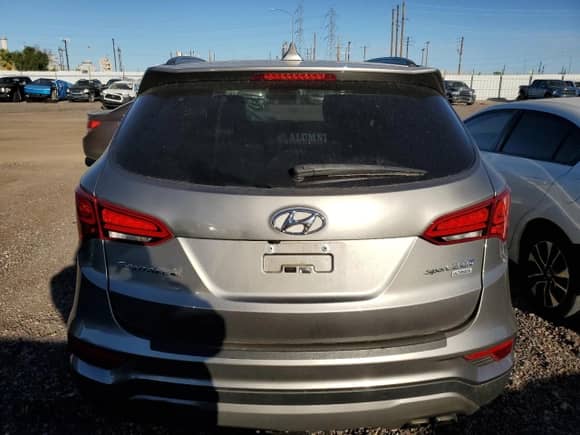 2017 Hyundai Santa Fe Ultimate with VIN 5XYZW4LA9HG455453, listed as a Copart auction lot 82314075 with 99,285 mi miles and Clean title. Bid and sale history available at DreamBid. Image 6.