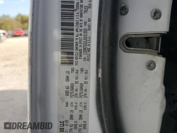 2018 Ram 1500 Big Horn с VIN 1C6RR7GG3JS231593, выставлен на аукционе Copart как лот 86125855 с пробегом 77 731 миль миль и Списание • Salvage title. История ставок и продаж доступна на DreamBid. Изображение 12.