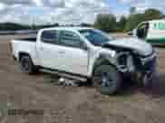 2021 Chevrolet Colorado 2WD LT with VIN 1GCGSCEN5M1132346, listed as a Copart auction lot 70918965 with 43,889 mi miles and Salvage title. Bid and sale history available at DreamBid. Image 4.