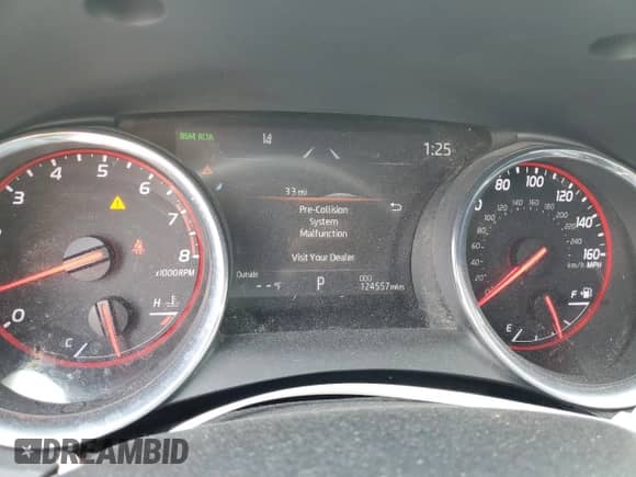 2019 Toyota Camry XSE z VIN 4T1B61HK3KU840977, wystawiony jako Copart lot #71608315 z przebiegiem 124 557 mil mil oraz Szkoda całkowita • Salvage title. Historia ofert i sprzedaży dostępna na DreamBid. Obrazek 9.