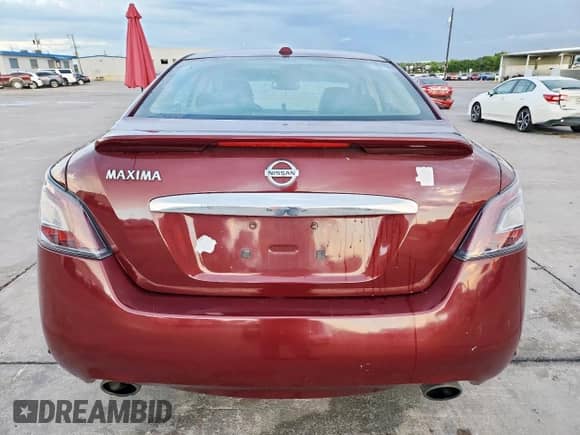 2013 Nissan Maxima SV with VIN 1N4AA5AP5DC805593, listed as a Copart auction lot 81403325 with 106,256 mi miles and Salvage title. Bid and sale history available at DreamBid. Image 6.