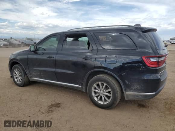 2017 Dodge Durango SXT with VIN 1C4RDJAG2HC806557, listed as a Copart auction lot 80105045 with 102,243 mi miles and Salvage title. Bid and sale history available at DreamBid. Image 2.