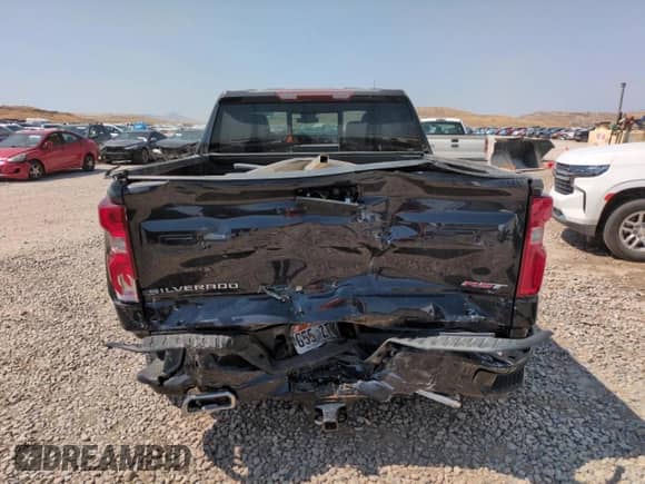 2022 Chevrolet Silverado 1500 RST with VIN 1GCUDEET2NZ602939, listed as a Copart auction lot 56481435 with Not provided miles and Salvage title. Bid and sale history available at DreamBid. Image 6.