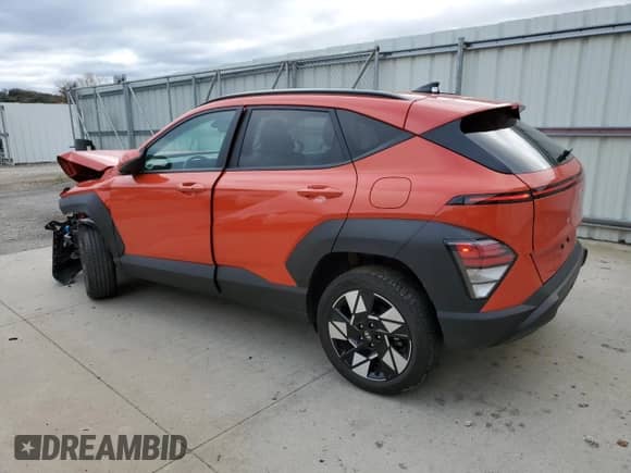 2025 Hyundai Kona SEL z VIN KM8HBCAB4SU223664, wystawiony jako Copart lot #89476345 z przebiegiem 25 238 mil mil oraz Nie do naprawy • Non repairable. Historia ofert i sprzedaży dostępna na DreamBid. Obrazek 2.