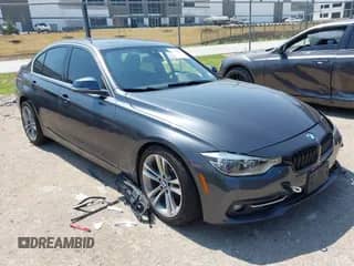 2018 BMW 3 Series 330i with VIN WBA8B9C57JK676862, listed as a IAAI auction lot 43159659 with 94,758 mi miles and . Bid and sale history available at DreamBid. Image 1.