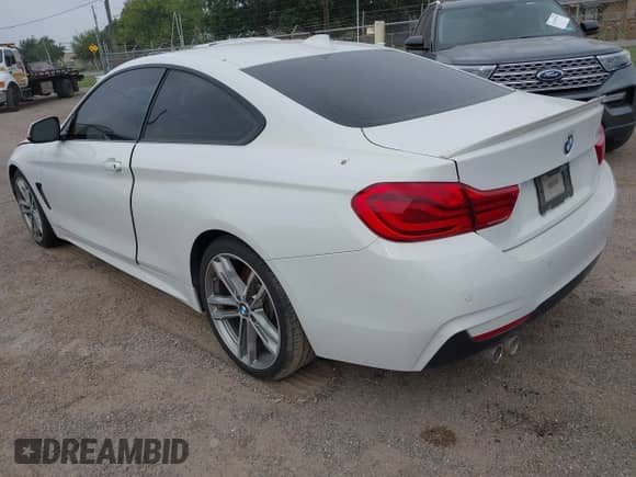 2018 BMW 4 Series 430i с VIN WBA4W3C58JAC97393, выставлен на аукционе IAAI как лот 42111362 с пробегом 88 205 миль миль и . История ставок и продаж доступна на DreamBid. Изображение 3.