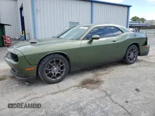 2018 Dodge Challenger GT with VIN 2C3CDZGG9JH205651, listed as a Copart auction lot 62731335 with 146,002 mi miles and Salvage title. Bid and sale history available at DreamBid. Image 1.