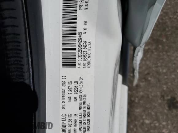 2013 Dodge Avenger R/T с VIN 1C3CDZBG0DN690409, выставлен на аукционе Copart как лот 64114755 с пробегом 74 840 миль миль и Списание • Salvage title. История ставок и продаж доступна на DreamBid. Изображение 12.