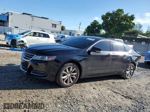 2019 Chevrolet Impala LT with VIN 2G11Z5SA1K9142288, listed as a Copart auction lot 81111365 with 129,634 mi miles and Salvage title. Bid and sale history available at DreamBid. Image 1.
