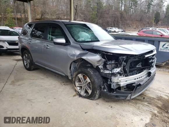2023 Honda Pilot EX-L z VIN 5FNYG2H55PB006396, wystawiony jako Copart lot #86499074 z przebiegiem Nie podano mil oraz Szkoda całkowita • Salvage title. Historia ofert i sprzedaży dostępna na DreamBid. Obrazek 4.