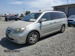 2005 Honda Odyssey Touring with VIN 5FNRL38875B072221, listed as a Copart auction lot 67058625 with 243,828 mi miles and Clean title. Bid and sale history available at DreamBid. Image 1.