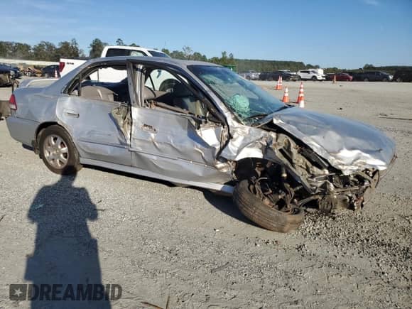 2002 Honda Accord EX with VIN 1HGCG56692A159891, listed as a Copart auction lot 82185555 with 256,443 mi miles and Salvage title. Bid and sale history available at DreamBid. Image 4.
