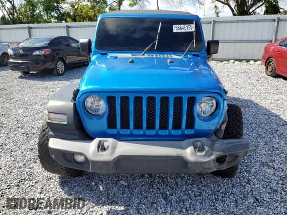 2021 Jeep Wrangler Unlimited Sport Altitude с VIN 1C4HJXDN0MW701722, выставлен на аукционе Copart как лот 68645155 с пробегом 126 229 миль миль и Списание • Salvage title. История ставок и продаж доступна на DreamBid. Изображение 5.