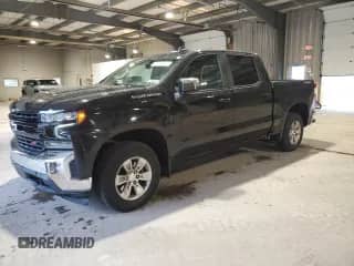 2019 Chevrolet Silverado 1500 LT z VIN 1GCUYDED2KZ143754, wystawiony jako Copart lot #85910945 z przebiegiem 81 952 mil mil oraz Szkoda całkowita • Salvage title. Historia ofert i sprzedaży dostępna na DreamBid. Obrazek 1.