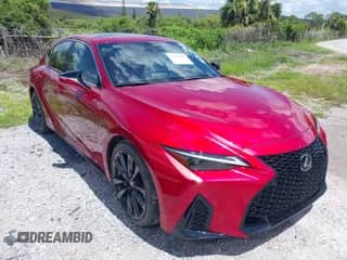 2025 Lexus IS 350 F Sport z VIN JTHBZ1B28S5085192, wystawiony jako IAAI lot #42520159 z przebiegiem 1 230 mil mil oraz . Historia ofert i sprzedaży dostępna na DreamBid. Obrazek 1.
