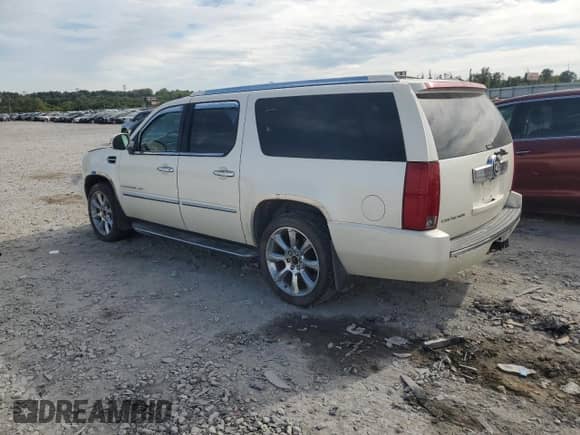 2007 Cadillac Escalade ESV with VIN 1GYFK66827R355370, listed as a Copart auction lot 80066805 with 224,808 mi miles and Salvage title. Bid and sale history available at DreamBid. Image 2.