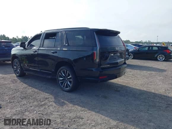 2023 Cadillac Escalade 4WD Sport with VIN 1GYS4EKL8PR484288, listed as a IAAI auction lot 43212839 with Not provided miles and . Bid and sale history available at DreamBid. Image 3.