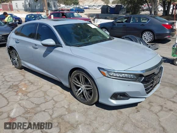 2021 Honda Accord Touring с VIN 1HGCV2F96MA025485, выставлен на аукционе IAAI как лот 43234955 с пробегом 71 494 миль миль и . История ставок и продаж доступна на DreamBid. Изображение 1.