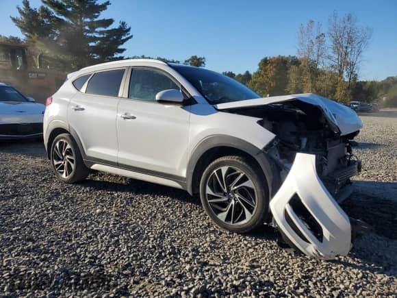 2020 Hyundai Tucson Limited with VIN KM8J3CAL8LU221408, listed as a Copart auction lot 85669265 with 90,437 mi miles and Salvage title. Bid and sale history available at DreamBid. Image 4.