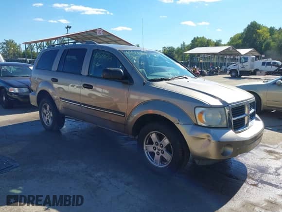 2007 Dodge Durango SLT with VIN 1D8HB48P87F558659, listed as a IAAI auction lot 40526765 with 155,984 mi miles and . Bid and sale history available at DreamBid. Image 1.