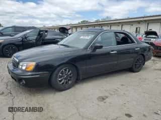 2002 Hyundai XG L с VIN KMHFU45E42A222494, выставлен на аукционе Copart как лот 54686165 с пробегом 71 052 миль миль и Списание • Salvage title. История ставок и продаж доступна на DreamBid. Изображение 1.