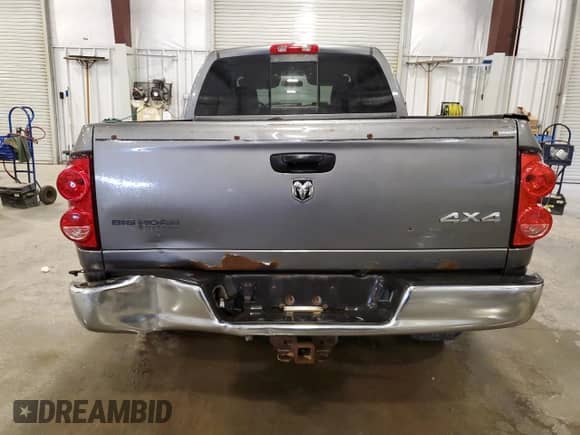 2007 Dodge 1500 SLT with VIN 1D7HU18217S183867, listed as a Copart auction lot 62825995 with 120,785 mi miles and Salvage title. Bid and sale history available at DreamBid. Image 6.