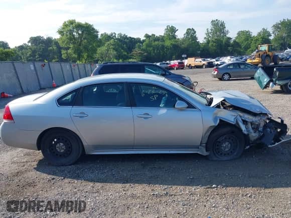 2011 Chevrolet Impala Police Police with VIN 2G1WD5EM5B1306098, listed as a IAAI auction lot 42624838 with 180,840 mi miles and . Bid and sale history available at DreamBid. Image 12.