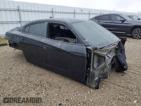 2019 Dodge Charger SRT Hellcat with VIN 2C3CDXL93KH754694, listed as a Copart auction lot 44258765 with Not provided miles and Salvage title. Bid and sale history available at DreamBid. Image 4.