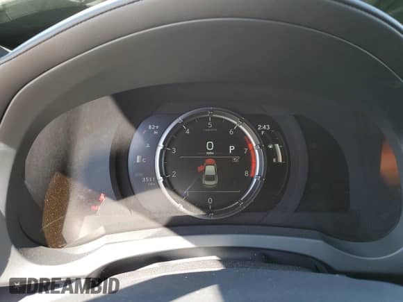 2024 Lexus IS 350 F Sport with VIN JTHGZ1B20R5081265, listed as a Copart auction lot 81801635 with 3,511 mi miles and Salvage title. Bid and sale history available at DreamBid. Image 9.