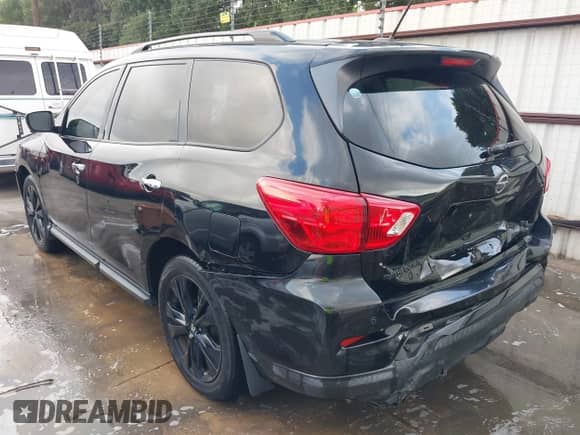 2018 Nissan Pathfinder S with VIN 5N1DR2MN7JC637892, listed as a IAAI auction lot 42310373 with 97,550 mi miles and . Bid and sale history available at DreamBid. Image 3.