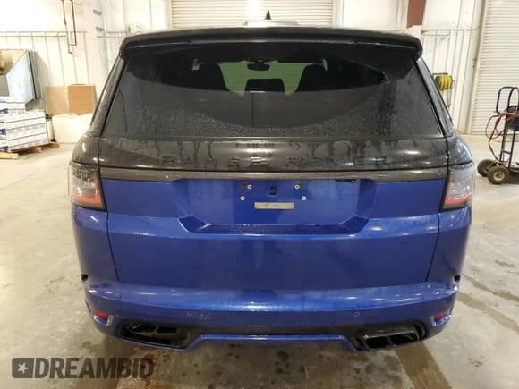 2022 Land Rover Range Rover Sport SVR z VIN SALWZ2RE0NA228410, wystawiony jako Copart lot #59972725 z przebiegiem 22 840 mil mil oraz Nie do naprawy • Non repairable. Historia ofert i sprzedaży dostępna na DreamBid. Obrazek 6.