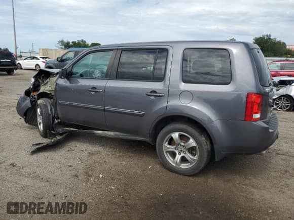 2014 Honda Pilot EX-L with VIN 5FNYF3H51EB002593, listed as a Copart auction lot 62726405 with 117,371 mi miles and Clean title. Bid and sale history available at DreamBid. Image 2.