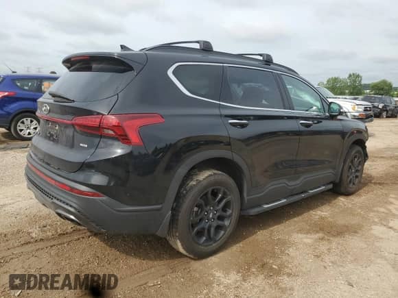 2023 Hyundai Santa Fe XRT with VIN 5NMS6DAJ1PH613924, listed as a Copart auction lot 64448005 with 33,513 mi miles and Salvage title. Bid and sale history available at DreamBid. Image 3.