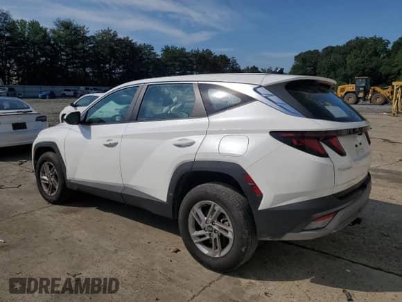 2025 Hyundai Tucson with VIN 3KMJACDE5SE006988, listed as a Copart auction lot 63222765 with 3,056 mi miles and Salvage title. Bid and sale history available at DreamBid. Image 2.