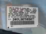 2001 Honda Odyssey EX with VIN 2HKRL18671H615677, listed as a Copart auction lot 69061145 with Not provided miles and Non repairable. Bid and sale history available at DreamBid. Image 13.