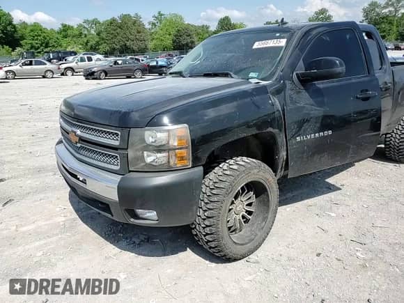 2012 Chevrolet Silverado 1500 LTZ with VIN 1GCPKTE79CF182587, listed as a Copart auction lot 55667135 with 285,221 mi miles and Clean title. Bid and sale history available at DreamBid. Image 14.