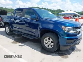 2020 Chevrolet Colorado 4WD Work Truck с VIN 1GCGTBEN1L1181288, выставлен на аукционе IAAI как лот 42536579 с пробегом 56 066 миль миль и . История ставок и продаж доступна на DreamBid. Изображение 1.