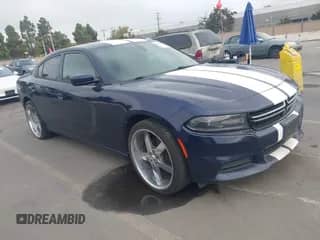 2015 Dodge Charger SE with VIN 2C3CDXBG3FH741305, listed as a IAAI auction lot 43514868 with 143,551 mi miles and . Bid and sale history available at DreamBid. Image 1.