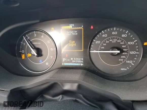 2023 Subaru Impreza Premium with VIN 4S3GKAV67P3601605, listed as a Copart auction lot 70932625 with 84,358 mi miles and Salvage title. Bid and sale history available at DreamBid. Image 9.