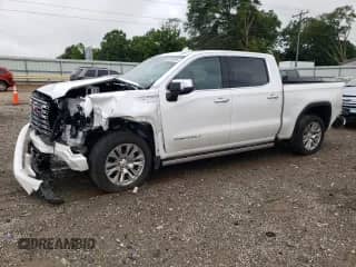 2023 GMC Sierra 1500 Denali с VIN 3GTUUGELXPG161334, выставлен на аукционе Copart как лот 62968195 с пробегом 67 249 миль миль и Списание • Salvage title. История ставок и продаж доступна на DreamBid. Изображение 1.