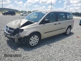 2016 Dodge Grand Caravan American Value with VIN 2C4RDGBG2GR204491, listed as a Copart auction lot 60641265 with 76,787 mi miles and Salvage title. Bid and sale history available at DreamBid. Image 1.