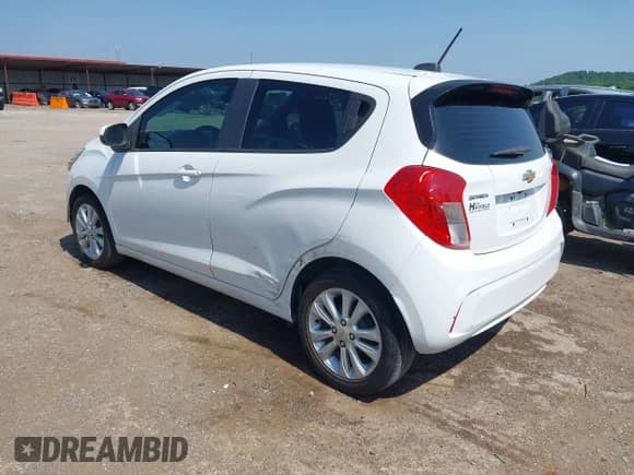 2017 Chevrolet Spark LT with VIN KL8CD6SA1HC723272, listed as a IAAI auction lot 42421613 with 101,206 mi miles and . Bid and sale history available at DreamBid. Image 3.