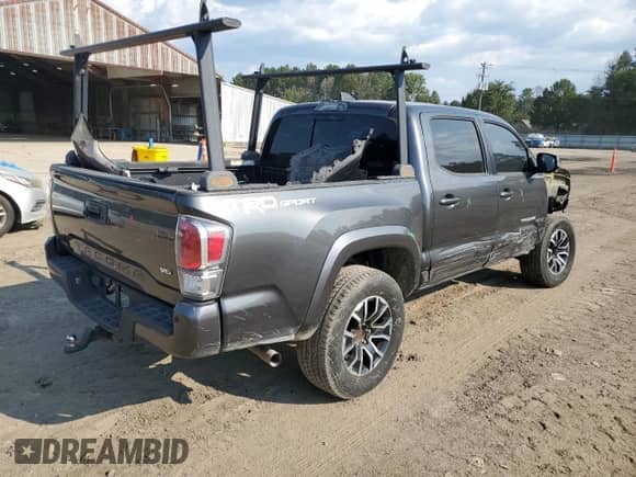 2020 Toyota Tacoma SR5 с VIN 3TMAZ5CN0LM118016, выставлен на аукционе Copart как лот 80166295 с пробегом 82 935 миль миль и Списание • Salvage title. История ставок и продаж доступна на DreamBid. Изображение 3.