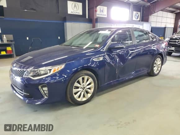 2018 Kia Optima LX с VIN 5XXGT4L36JG226336, выставлен на аукционе Copart как лот 82067225 с пробегом 104 125 миль миль и Чистый • Clean title. История ставок и продаж доступна на DreamBid. Изображение 1.