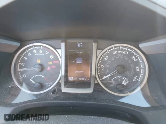 2017 Toyota Tacoma SR5 with VIN 5TFRZ5CN6HX040149, listed as a IAAI auction lot 43439836 with 103,650 mi miles and . Bid and sale history available at DreamBid. Image 7.