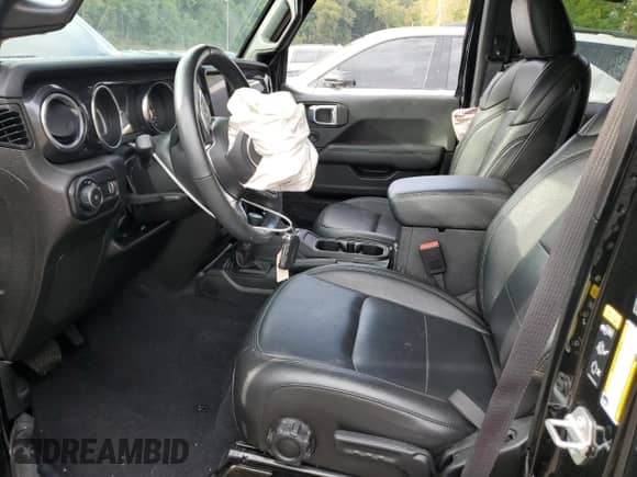 2023 Jeep Wrangler Sahara Altitude с VIN 1C4HJXENXPW619113, выставлен на аукционе Copart как лот 81230015 с пробегом 18 305 миль миль и Списание • Salvage title. История ставок и продаж доступна на DreamBid. Изображение 7.